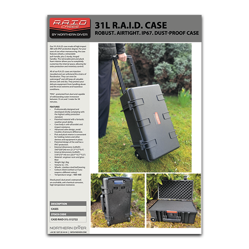 31L R.A.I.D CASE DATASHEET